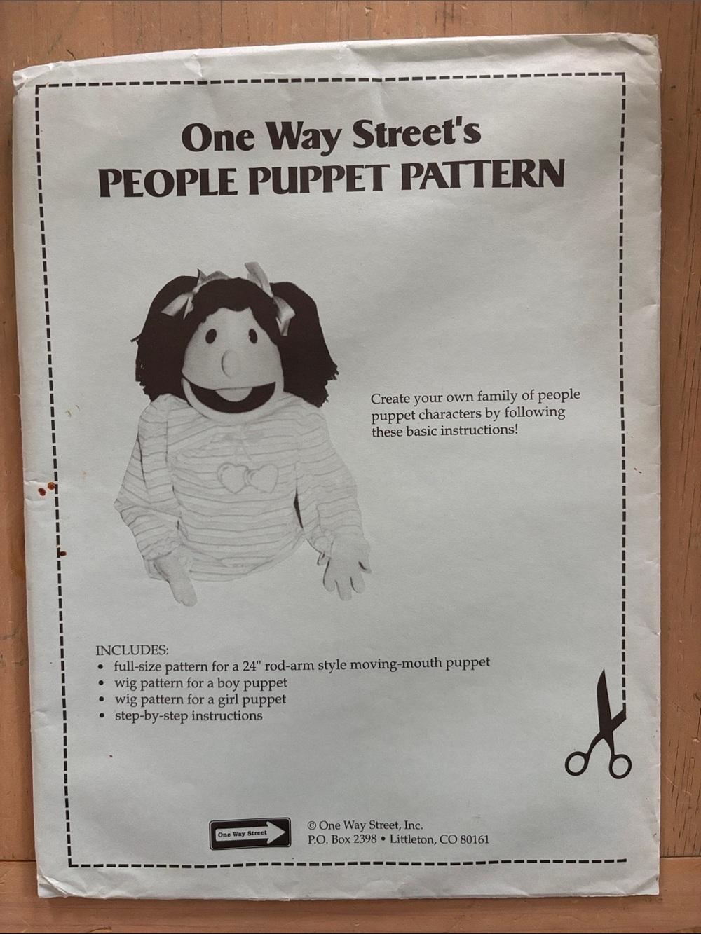 People Puppet Pattern One Way Street